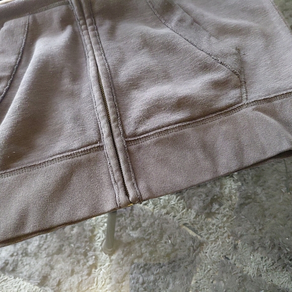 Aeropostale Women's Sweatshirt Gray Hoodie Size L - Picture 8 of 9